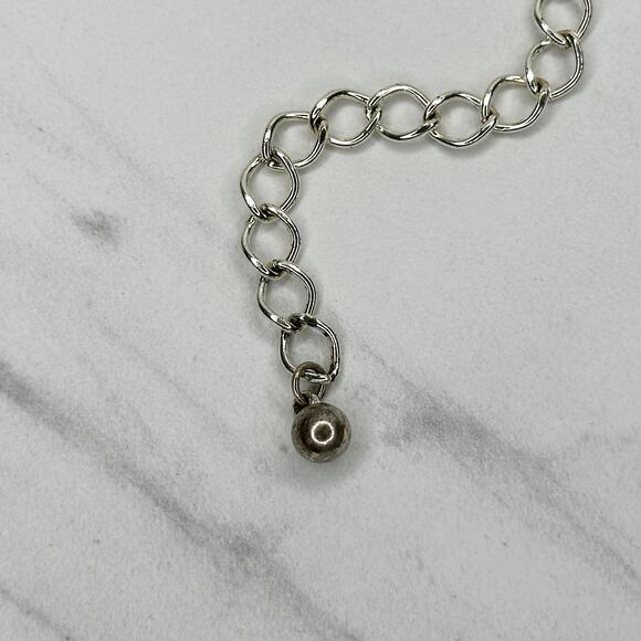 Skinny Silver Gold Chain Link Belt Large XL Two Tone ✨ - Picture 11 of 11